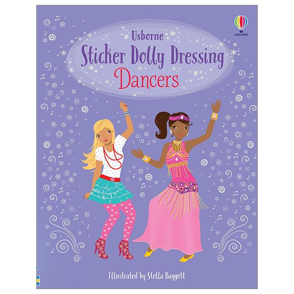 Sticker Dolly Dressing Dancers