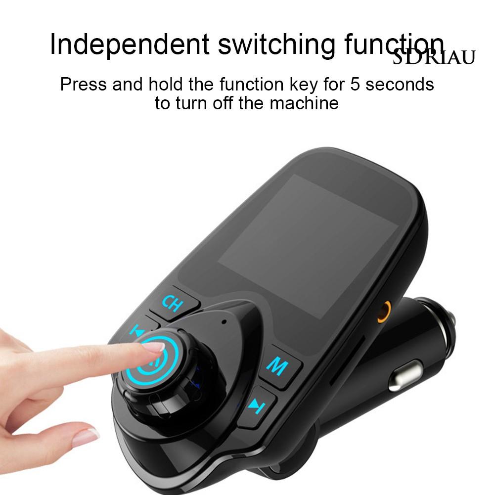 Máy Nghe Nhạc Mp3 Bluetooth Qcdz_T11 Cho Xe Hơi Kèm Phụ Kiện
