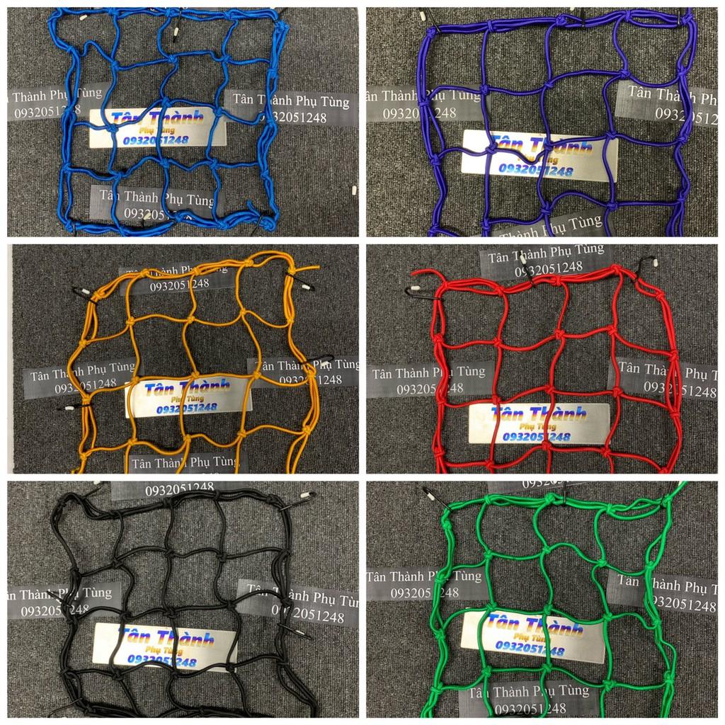 Dây chun, dây thun, dây lưới, rổ lưới xe máy dành cho các loại xe đủ màu