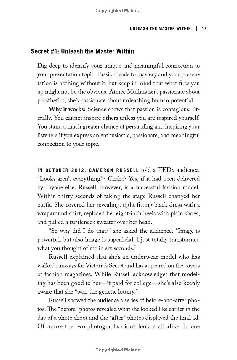 Talk Like TED: The 9 Public Speaking Secrets Of The World's Top Minds