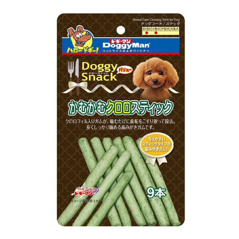 Que gặm da bò cho chó cưng DoggyMan - 9pcs