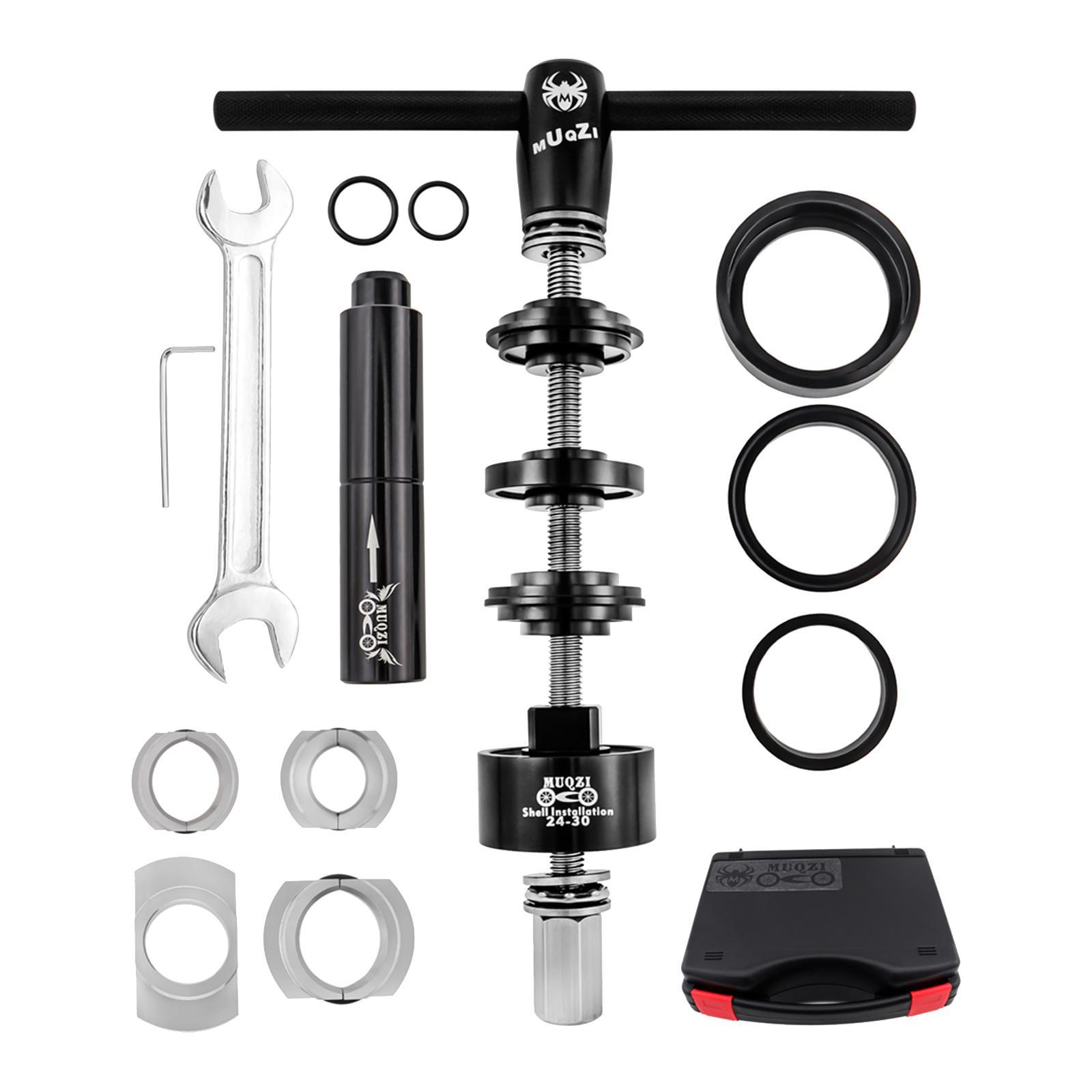 Bike Bottom Bracket Install and Removal Tools Set Durable Bearing Press Tool