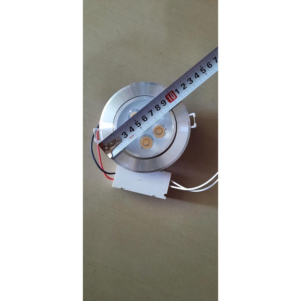 ĐÈN LED MẮT ẾCH ÂM TRẦN 3W, 5W, 7W