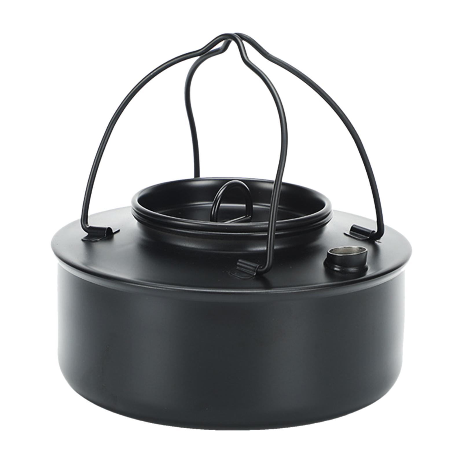 Outdoor Tea Coffee Pot Teapot Camping Kettle for Hiking Barbecue Backpacking