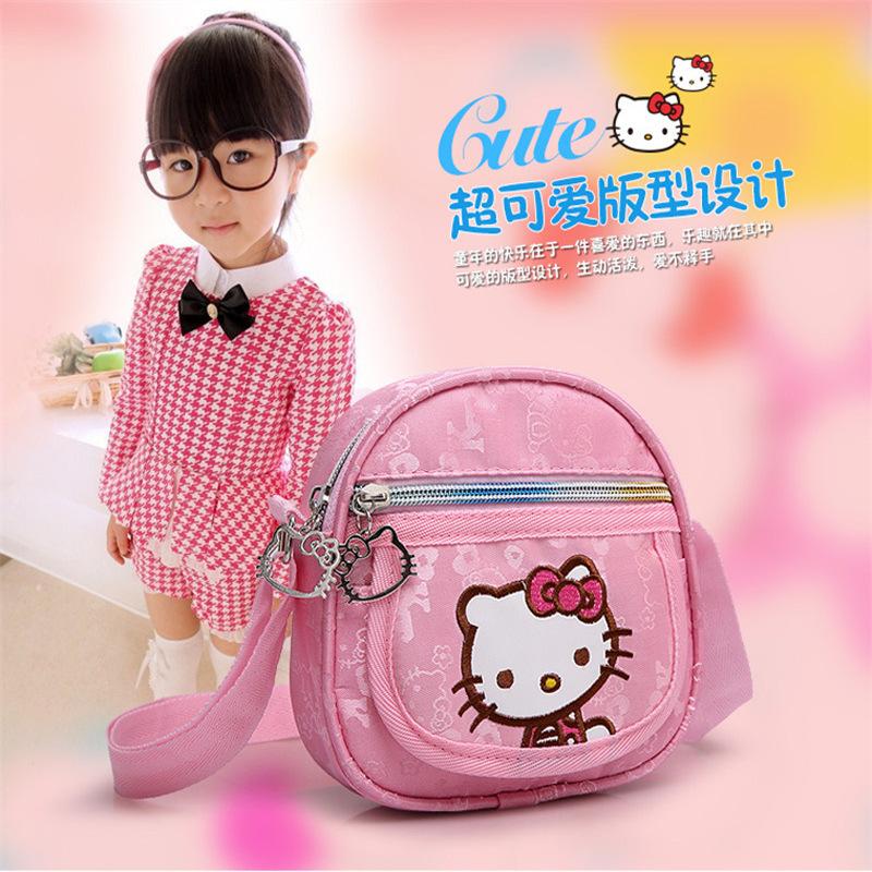 Sanrio Hello Kitty Trẻ Em Túi Bé Gái Công Chúa Thời Trang Bé Gái Vai Bé Túi Xách