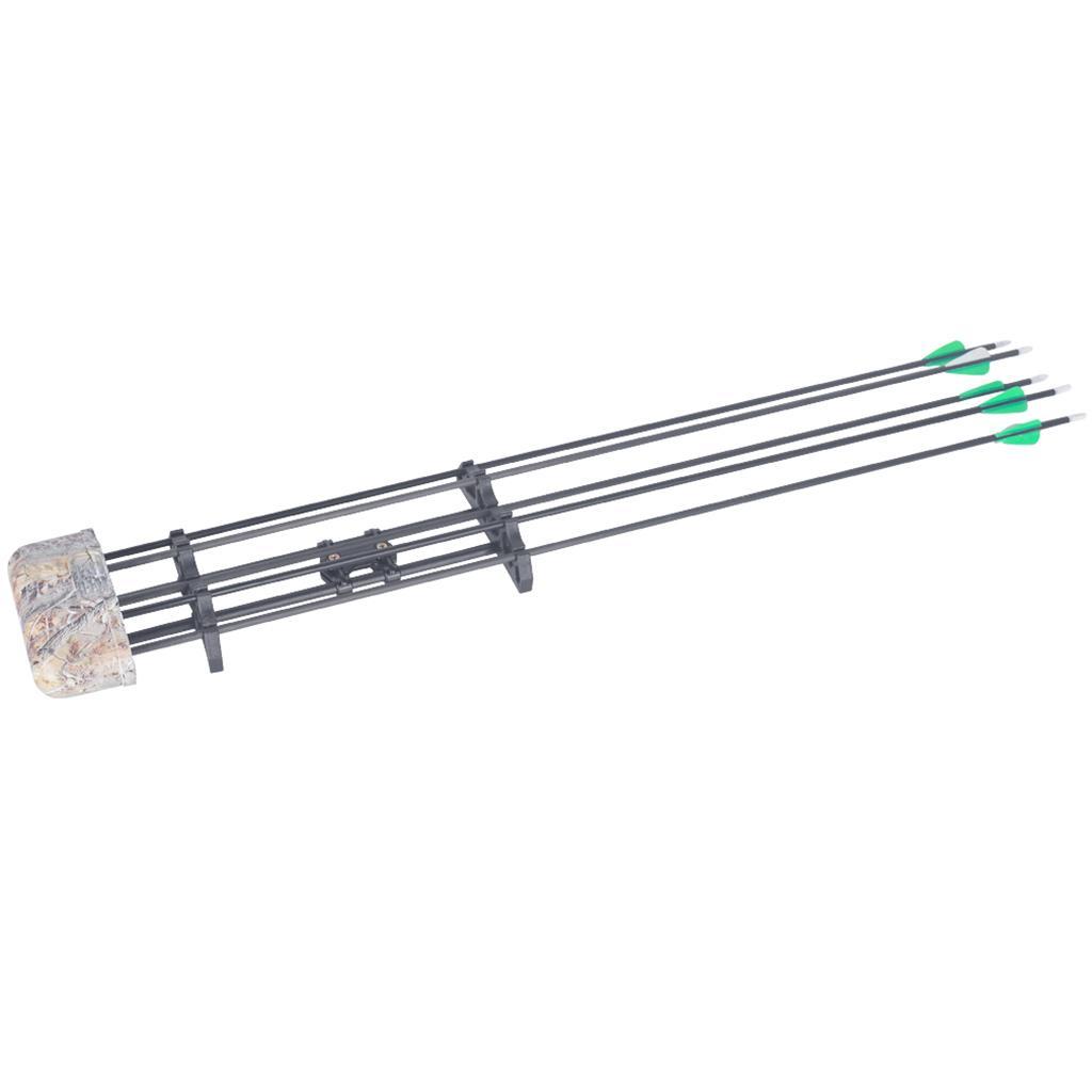 Hunting Light Weight Archery Compound Bow 5-Arrow Quiver Holder Camouflage