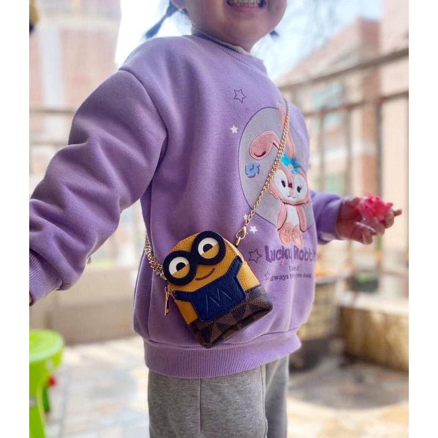 Túi xách mini hình minions siêu xinh full hộp