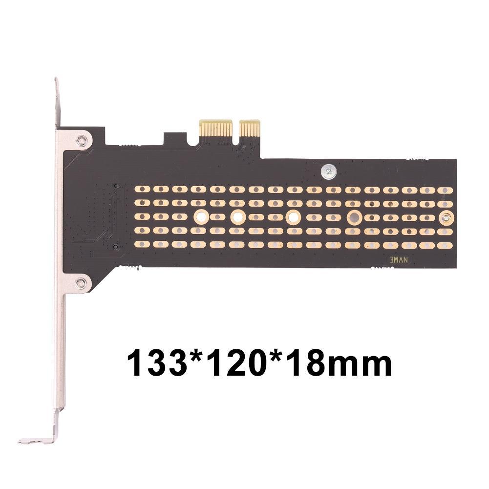 Card Mở Rộng H7 EM2-5106 SSD M.2 Sang PCI-E 1x Cho M-Key NVME / B-Key SATA