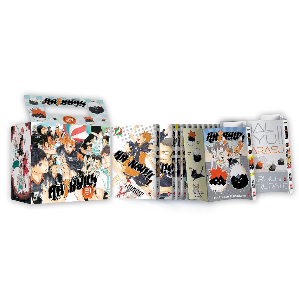 Haikyu!! Premium Boxset  [Tặng Kèm 01 Bìa Áo Hiệu Ứng UV Và 01 Bìa Áo Hiệu Ứng Metalize - Bản Quyền