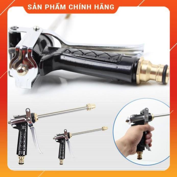 Bộ vòi xịt nước tưới cây đa năng 8 chế độ kèm dây tưới dạng lò xo co dãn 318814 loại 10m