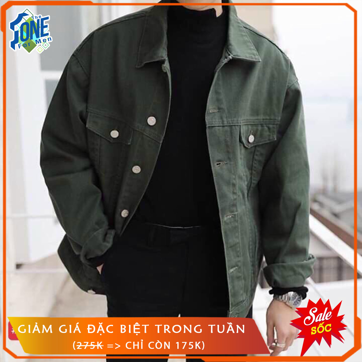 Áo Khoác Kaki Nam Nữ Hàn Quốc Form Rộng Vải Jean Kaki, Chống Năng, Chống Nhăn, Dễ Giặt Sạch, Nhanh Khô, Dành Cho Bạn Trẻ Năng Động, Nhiều Màu Phù Hợp Với Môi Trường Công Sở, Đi Chơi, Cafe Hoặc Đi Dạo