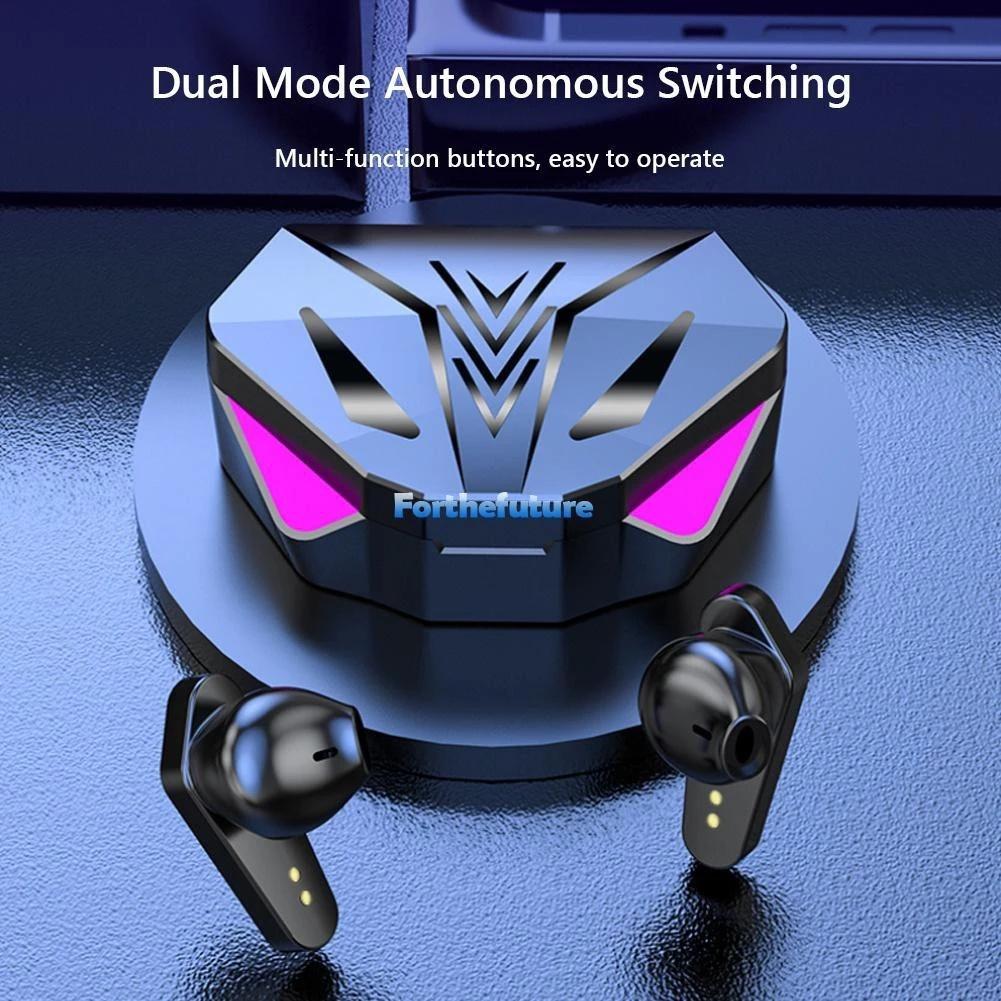 Tai Nghe Gaming TZUZL X15 TWS Bluetooth 5.0 Chống Nước Điều Khiển Cảm Ứng Kèm Mic