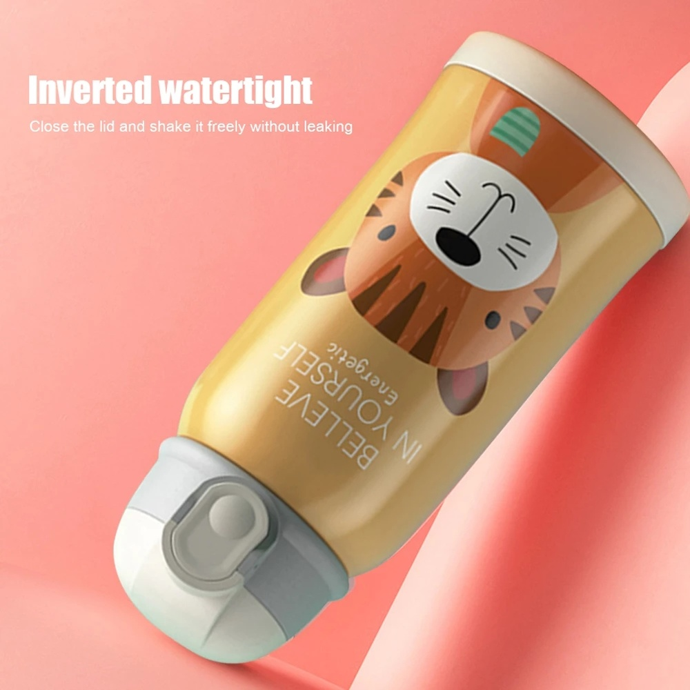 550Ml Kỳ Lân Giữ Nhiệt Màu Có Ống Hút Du Lịch Tumbler Cốc Cà Phê Inox Trẻ Nước Chống Rò Rỉ Bình Nước Dễ Thương