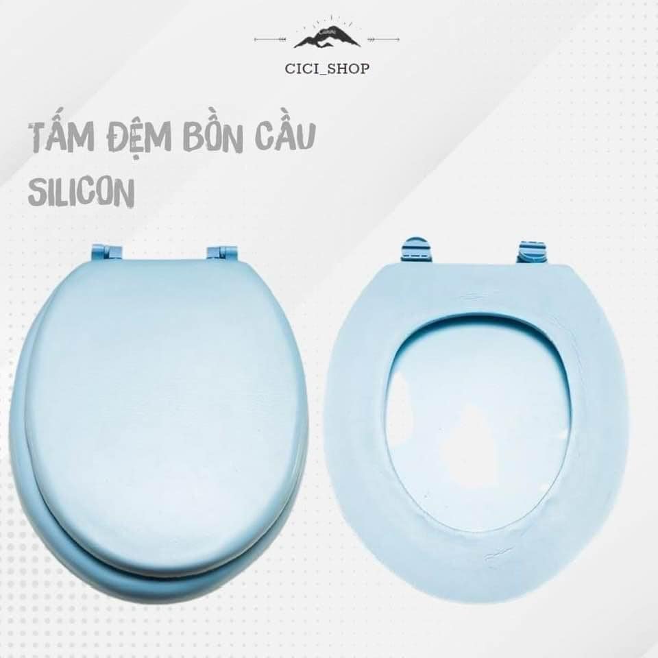 BỘ NẮP ĐẬY BỒN CẦU BẰNG SILICON CHỐNG NƯỚC MỀM MẠI, CHỐNG TRƠN TRƯỢT HIỆU QUẢ