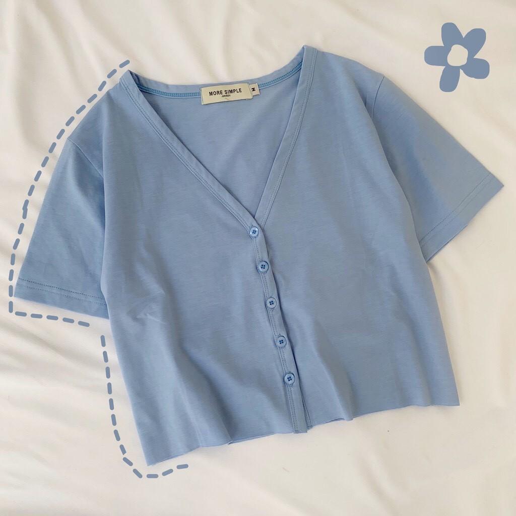 ÁO CROPTOP BODY CÓ KÈM NÚT