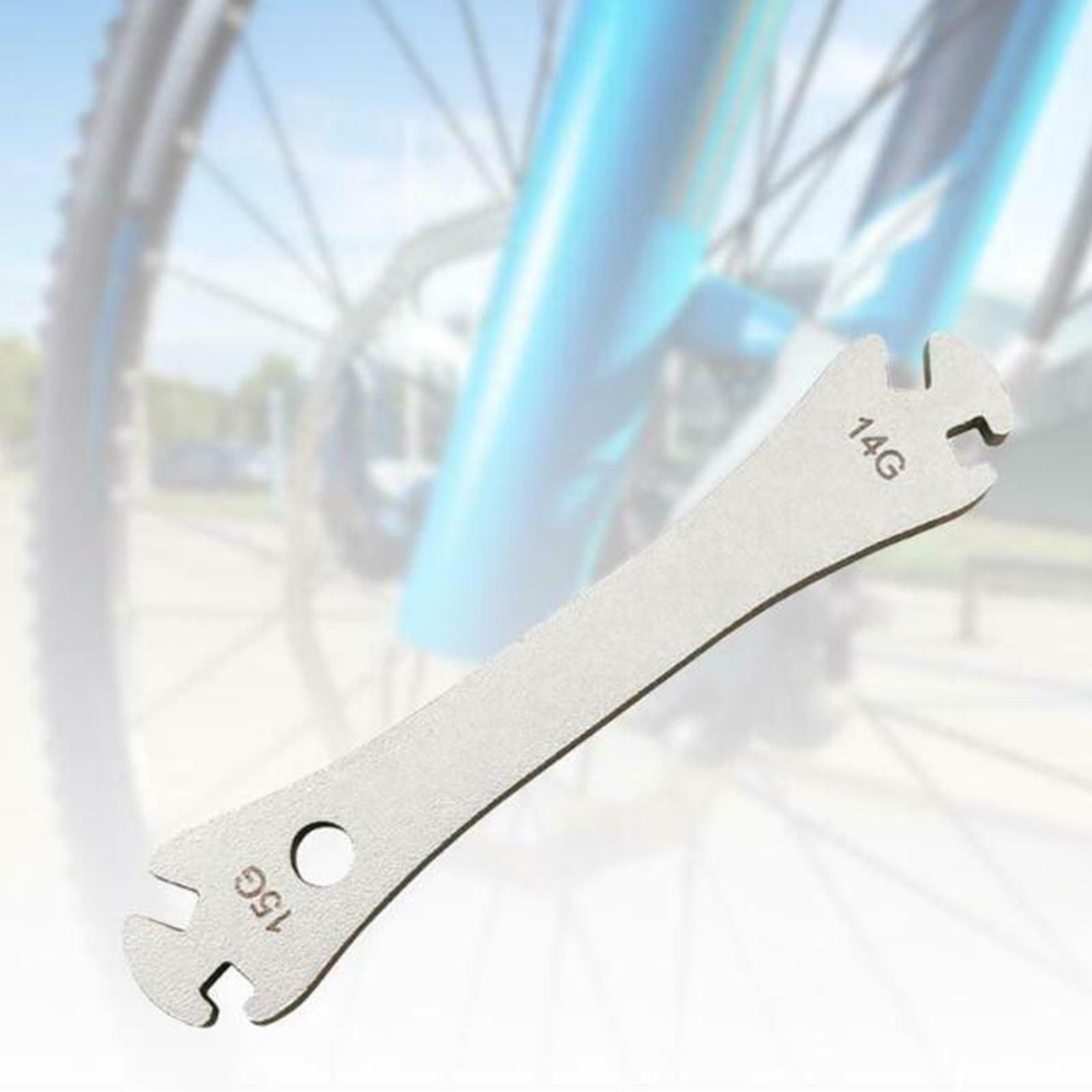 Bike Lever 14/15G Wheel Spoke Mini Spanner Removal Repair Tool