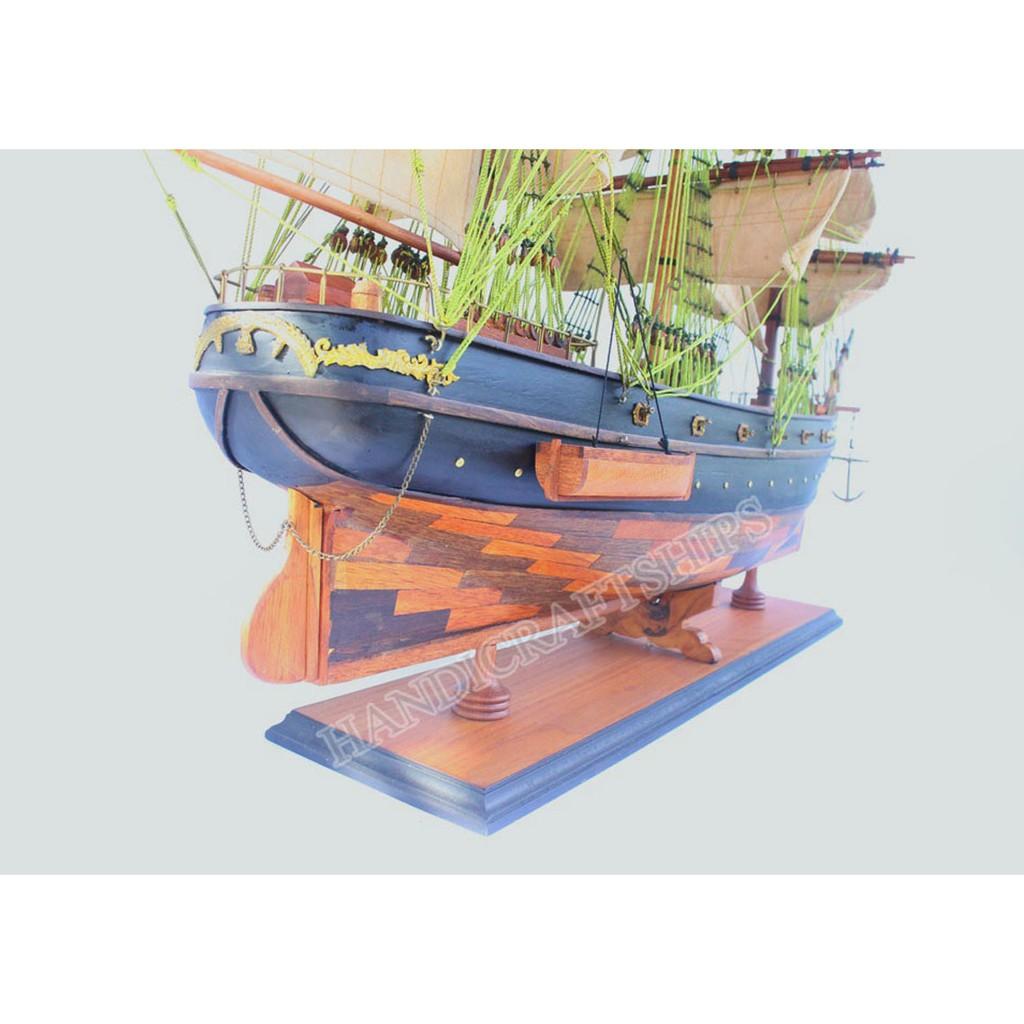 Thuyền gỗ trang trí Cutty Sark 80 ghép