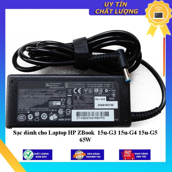 Sạc dùng cho Laptop HP ZBook 15u-G3 15u-G4 15u-G5 65W - Hàng Nhập Khẩu New Seal