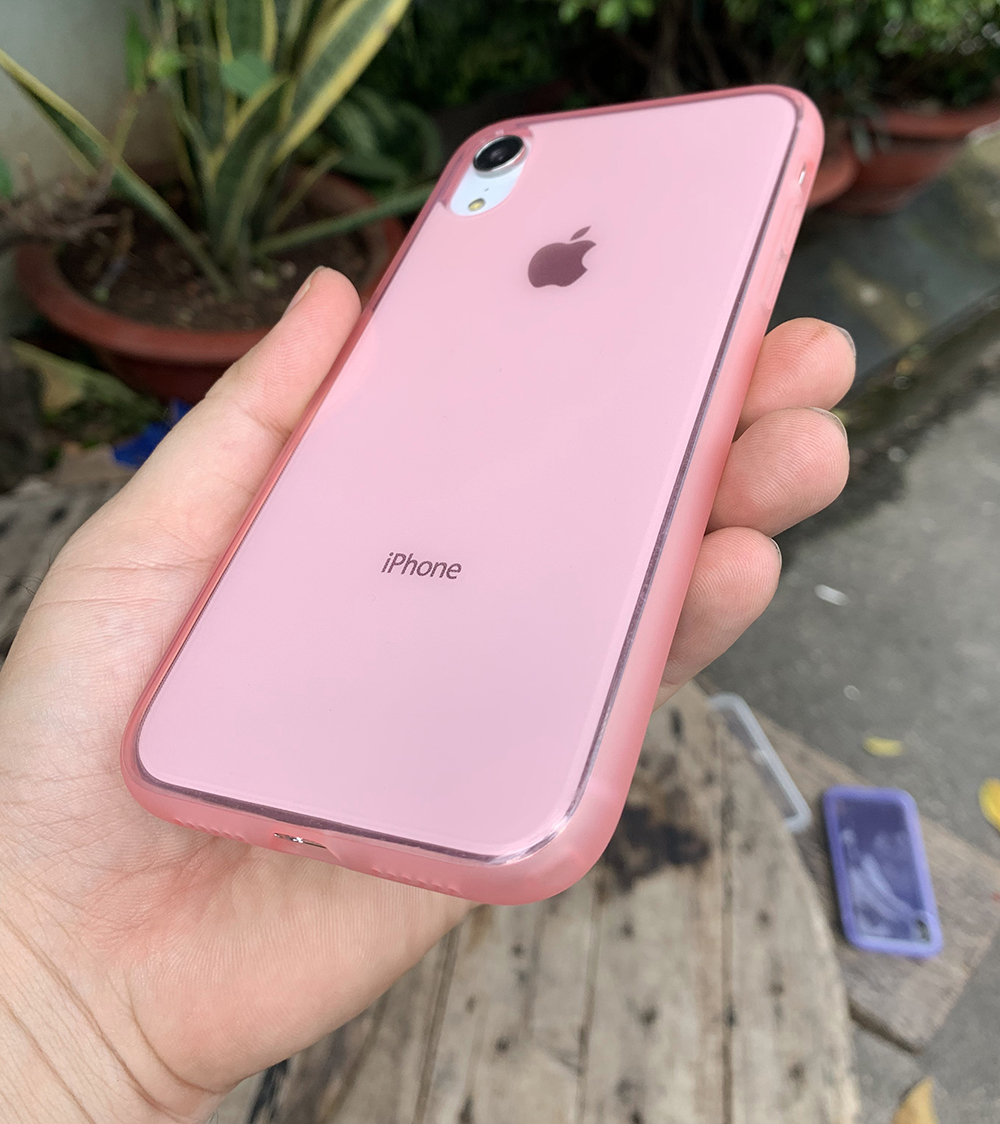 Ốp dẻo cao cấp dành cho iPhone XR - Màu hồng