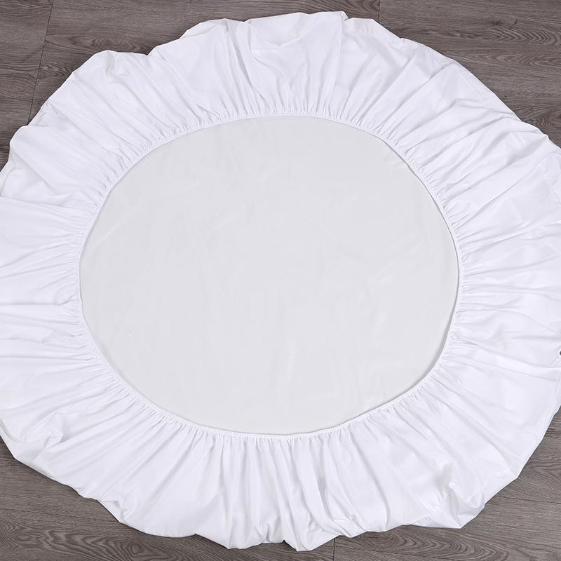 100% Polyester Màu Trơn Thun Ga Dễ Dàng Chăm Sóc Và Vệ Sinh Được Trang Bị Tấm Dành Cho Giường Tấm Bảo Vệ Nệm