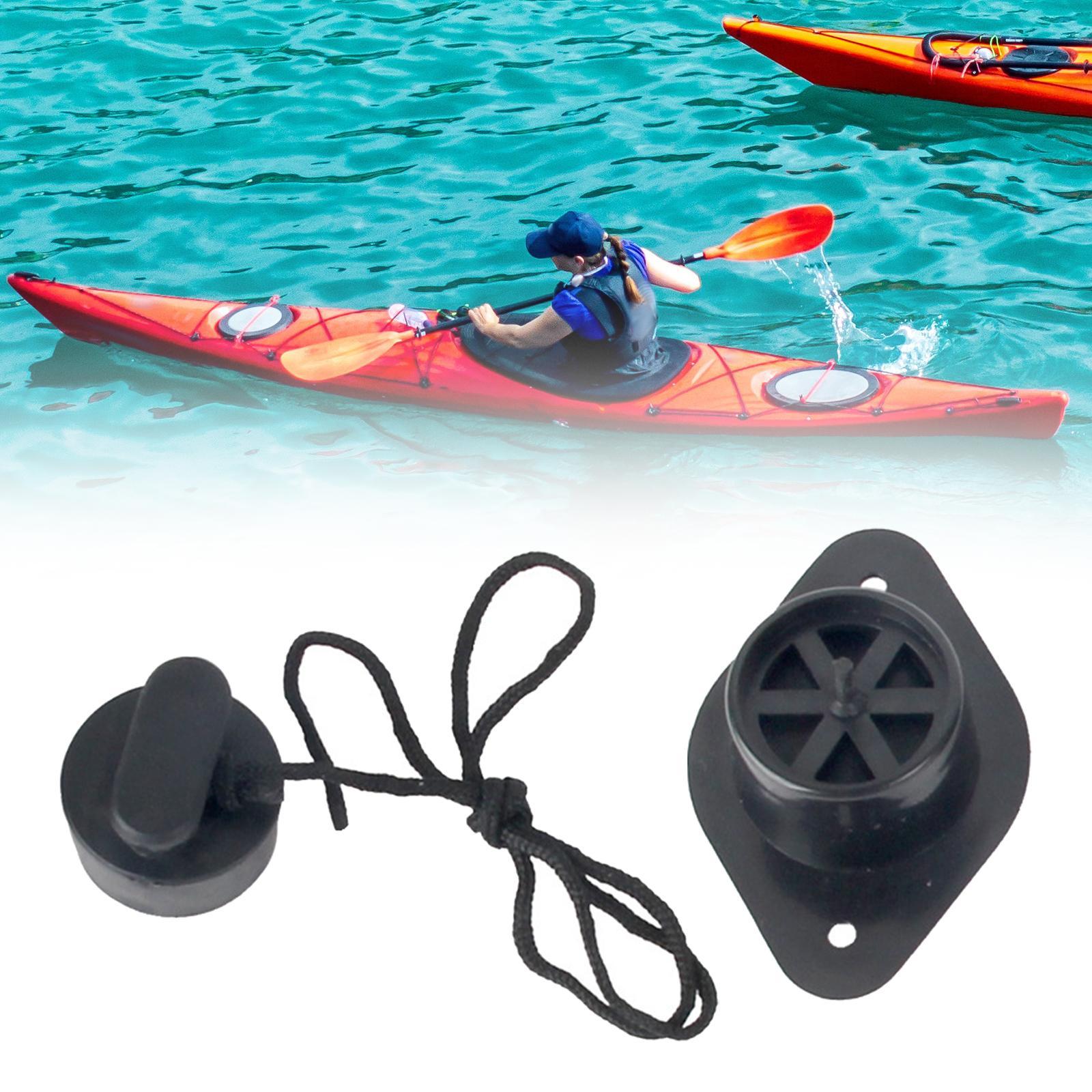 Inflatable Boat Drain with A Pull Cord Durable Lightweight Replacement