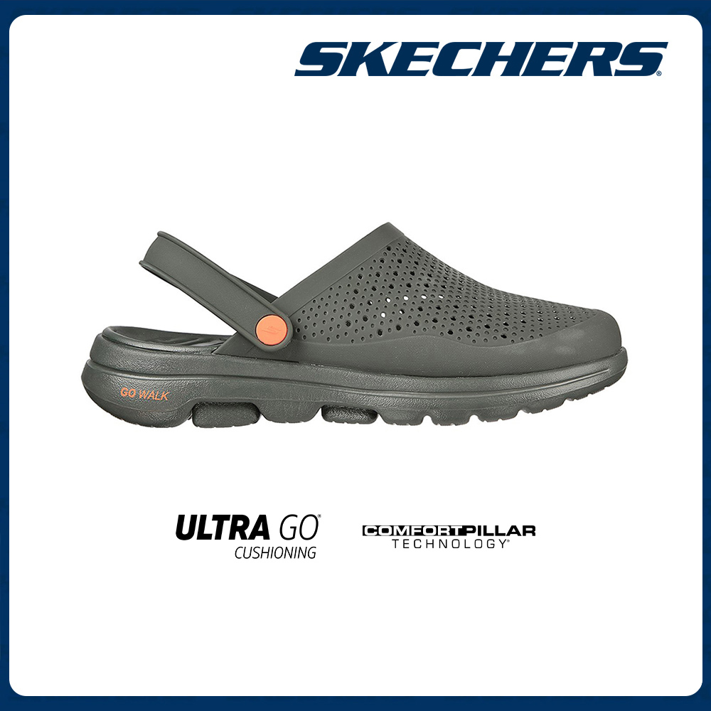 Skechers Nam Dép Bít Mũi Foamies GOWalk 5 Foamies - 243016-OLV