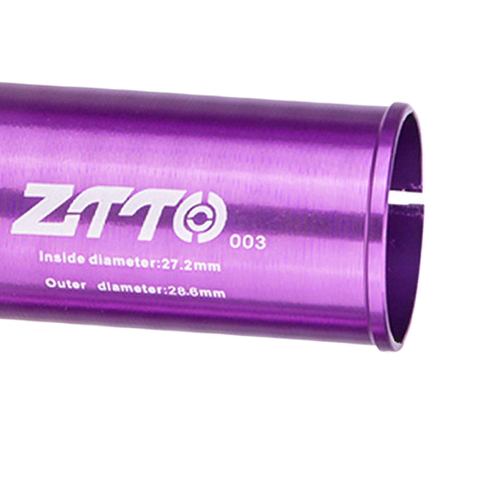 2x Seatpost Shim Seat Post Tube Sleeve Adapter 25.4mm 27.2mm 28.6mm 30.4mm 30.8mm 31.6mm 33.9mm 34.9mm for Mountain Bike,Road Bike,,BMX, Gear