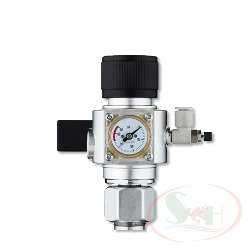 Van co2 Chihiros Regulator Solenoid cơ, điện ren g5/8 tinh chỉnh co2 bể thủy sinh