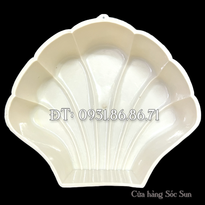 Khuôn làm bánh, rau câu sò biển loại 20 cm – Mã số 1935