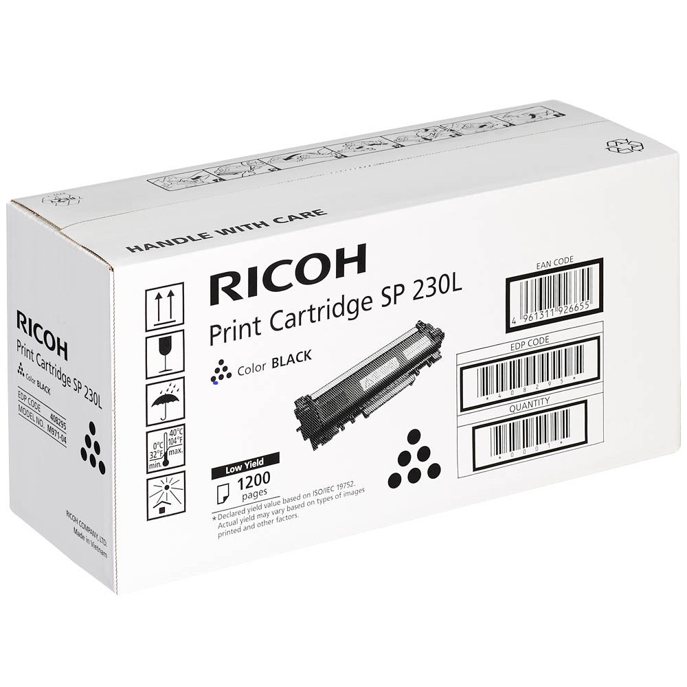  Mực in laser Ricoh SP 230DNw, Ricoh SP 230SFNw 408295 - SP 230L - Hàng Chính Hãng 