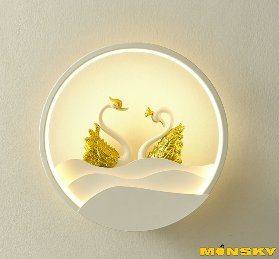 Đèn tường MONSKY FLY 3 chế độ màu ánh sáng đẹp mắt họa tiết độc đáo