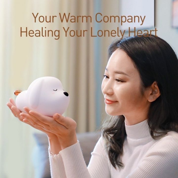 Đèn Ngủ Cảm Ứng Đổi Màu Thông Minh Cute