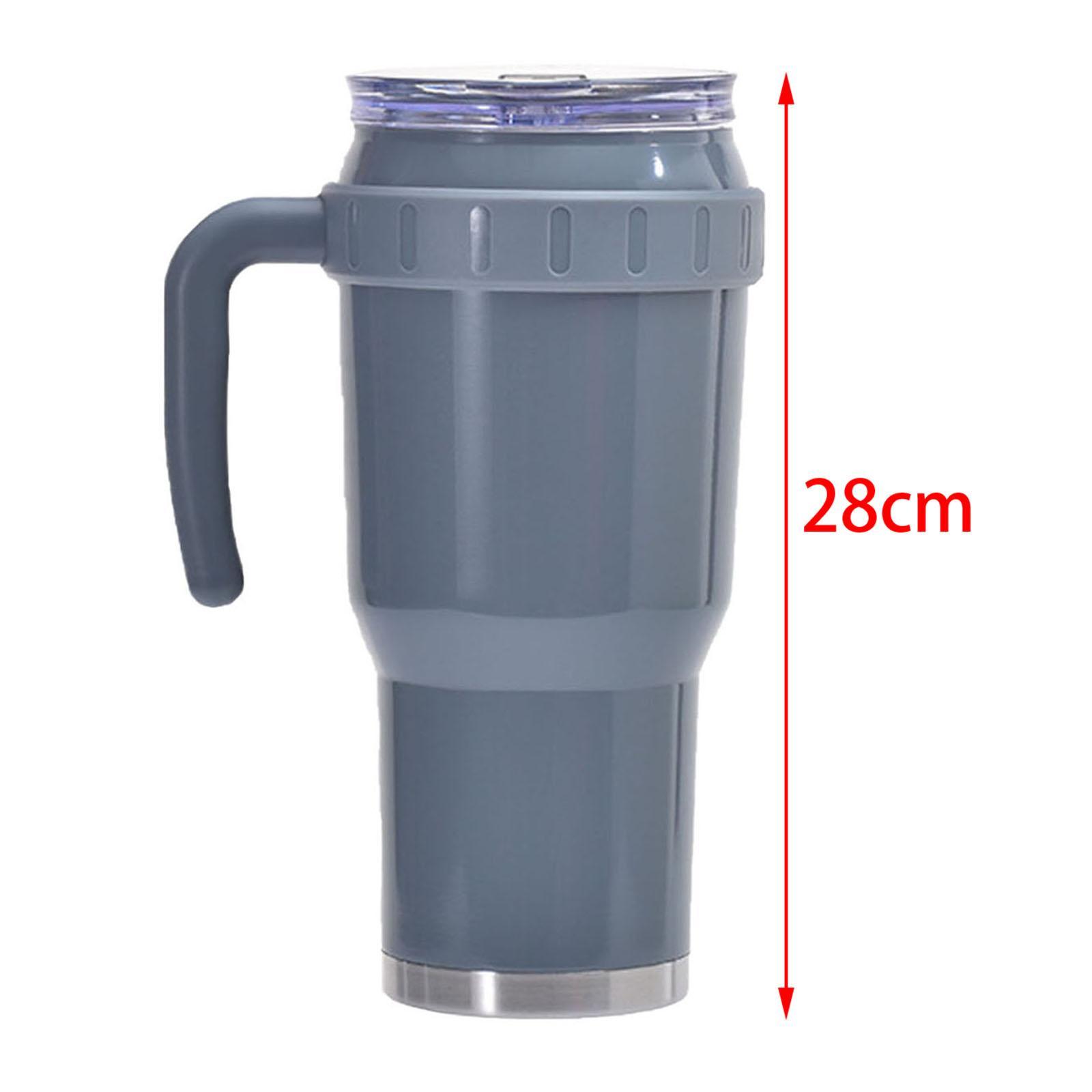 40oz Tumbler with Handle Outdoor Portable Leakproof Fit in Car