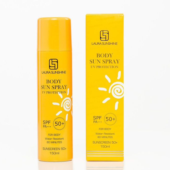 Body Sun Spray SPF50+ - Xịt chống nắng toàn thân