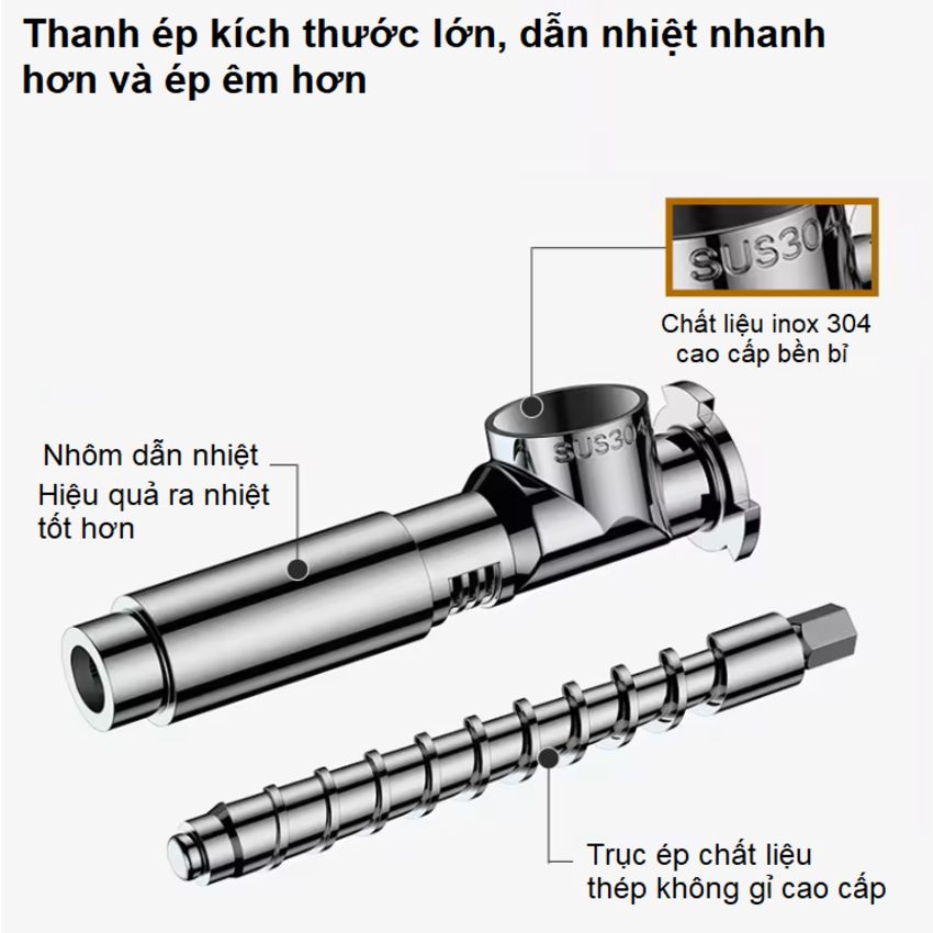 Máy ép dầu thực vật chuyên nghiệp thương hiệu Anh Quốc Aosida B03S cao cấp - Hàng nhập khẩu