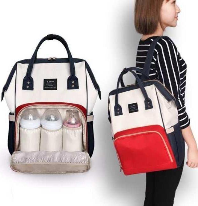 Balo Thời Trang Đa Năng Cho Mẹ Và Bé Yêu, Balo Bỉm Sữa Nhiều Ngăn Siêu Tiện Dụng - CH Hương Thị Miễn Phí Vận Chuyển