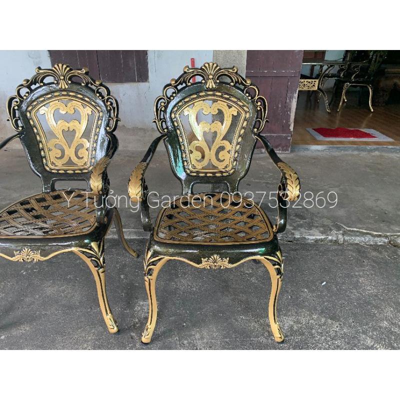 Ghế ăn, ghế sân vườn nhôm đúc cao cấp