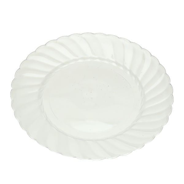 Bộ Dĩa Lót Trang Trí Hình Tròn Trong Suốt YT0006