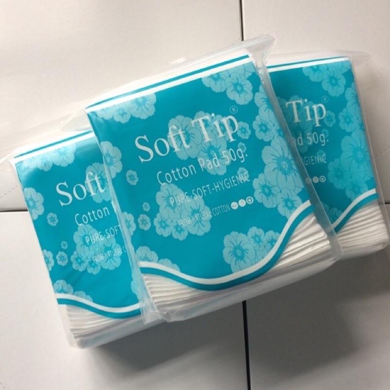 Combo 4 gói Bông tẩy trang có viền Soft Tip 50g