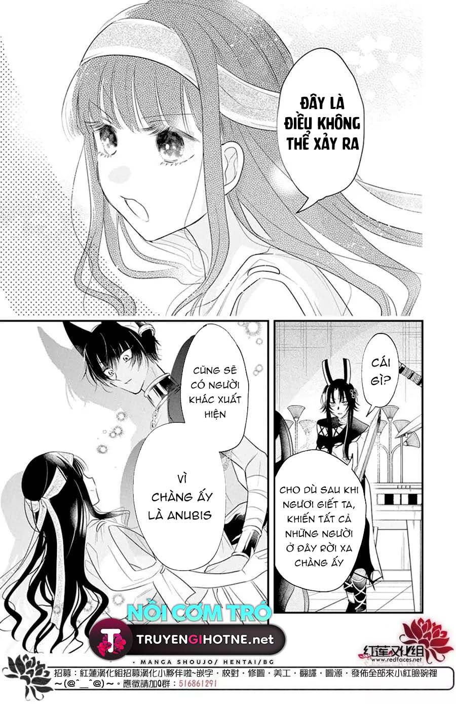merritt và vị thần ai cập rảnh rỗi chapter 7.1 16