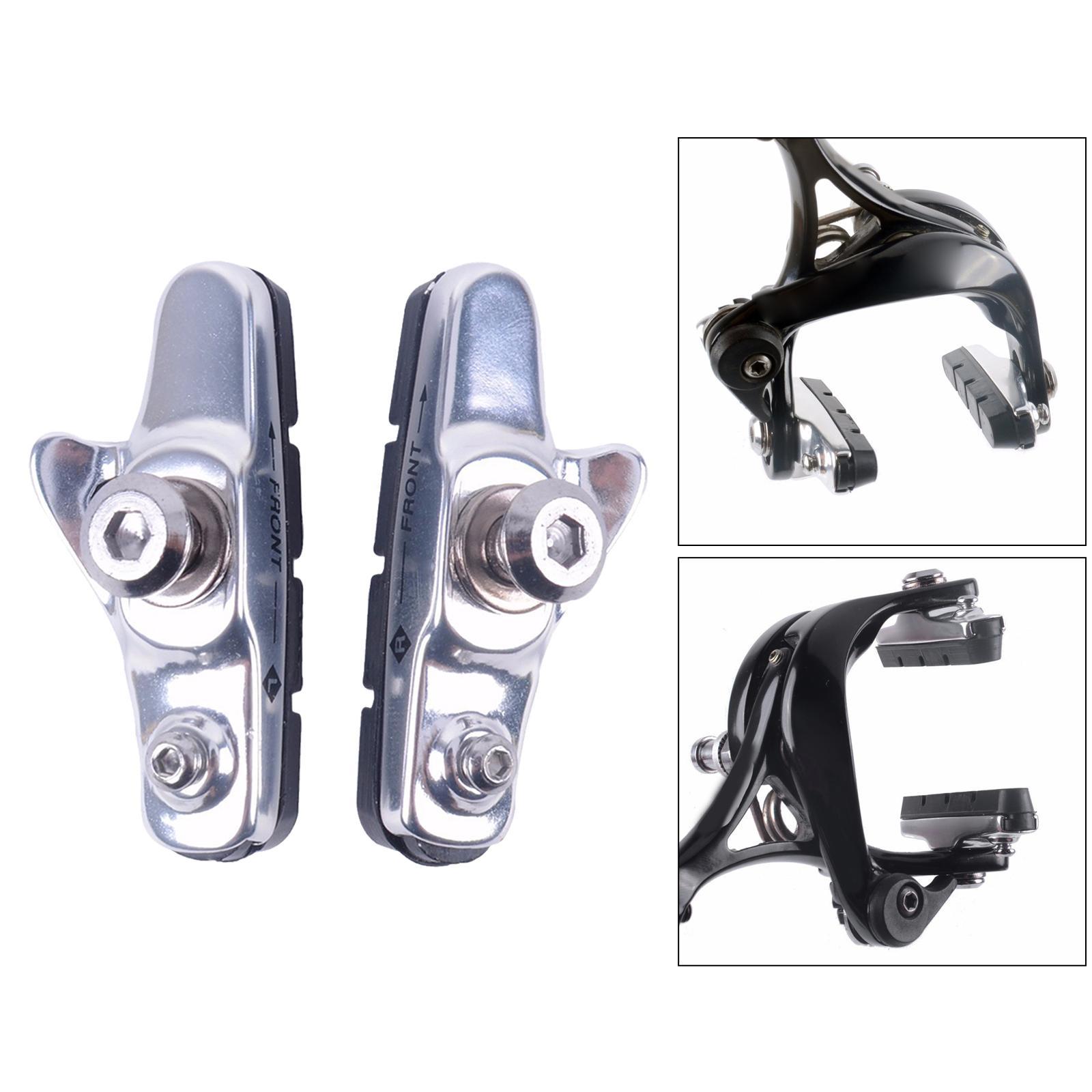 3x Light Weight Bike C Brake Pads Shoes Bike , Brake Pads Blocks Replacement