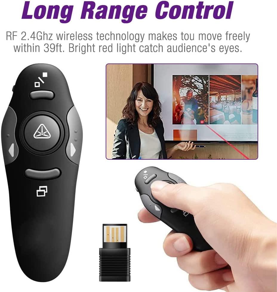 Điều khiển từ xa Powerpoint, Bút điều khiển thuyết trình không dây USB 2.4GHz
