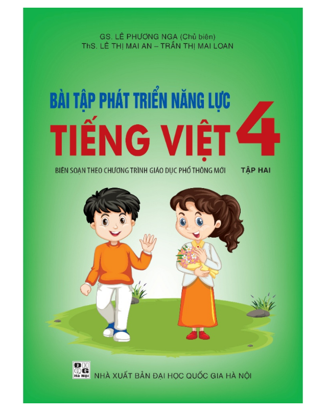 Sách Bài tập phát triển năng lực Tiếng Việt 4 Tập hai