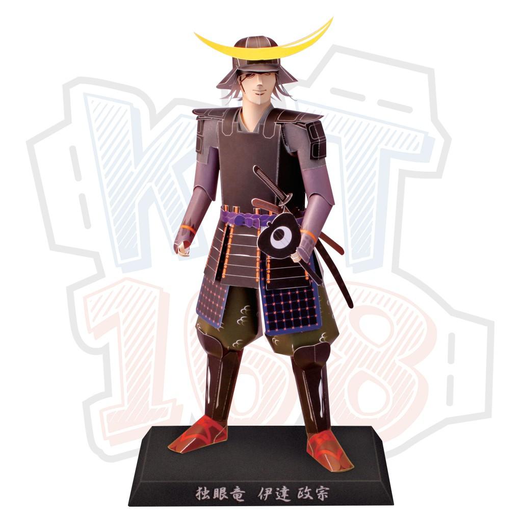 Mô hình giấy Nhật Bản Samurai One-Eyed Dragon - Date Masamune