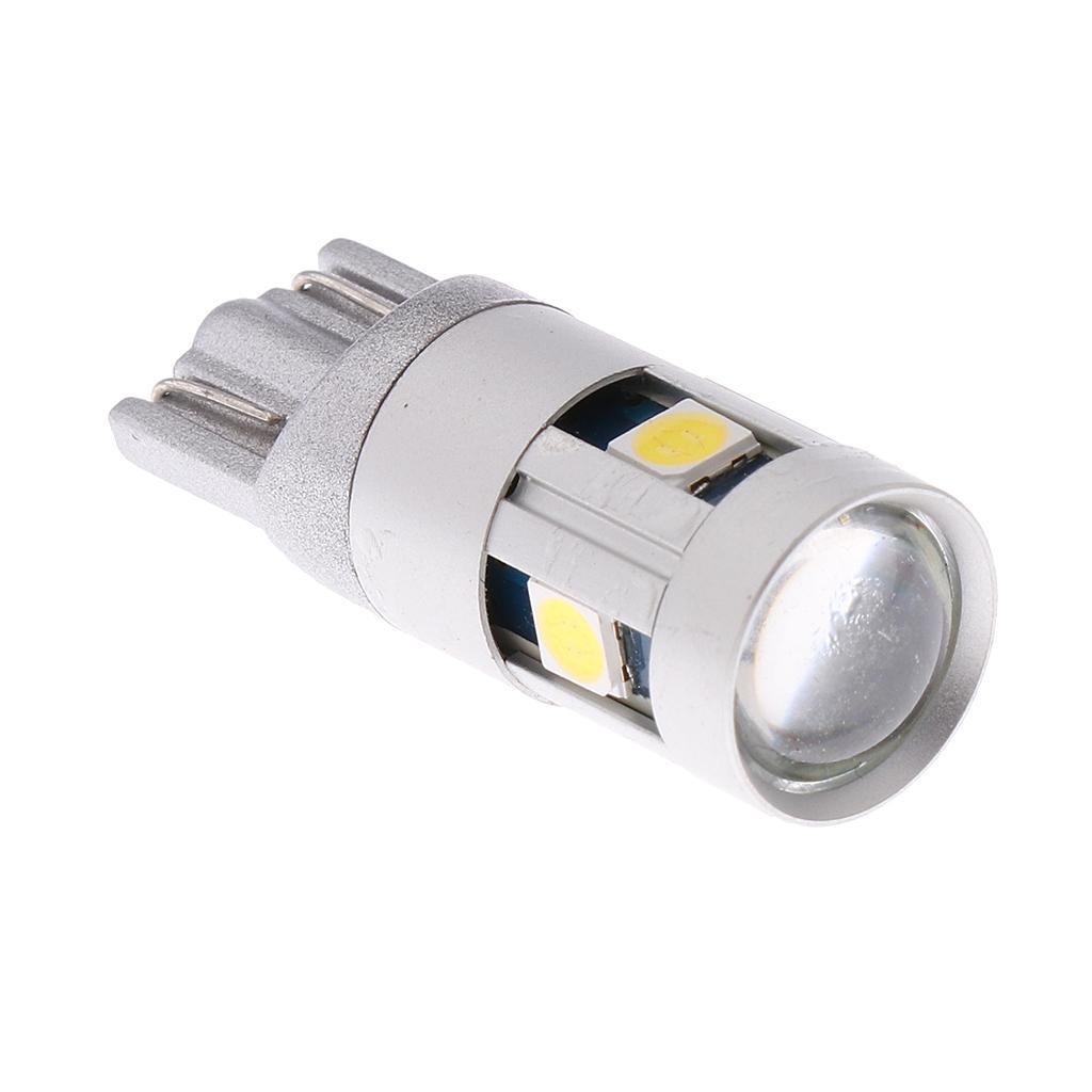 1 Pair DC12V Car Interior Dome Reading Map T10 3030 5SMD LED Light Bulbs