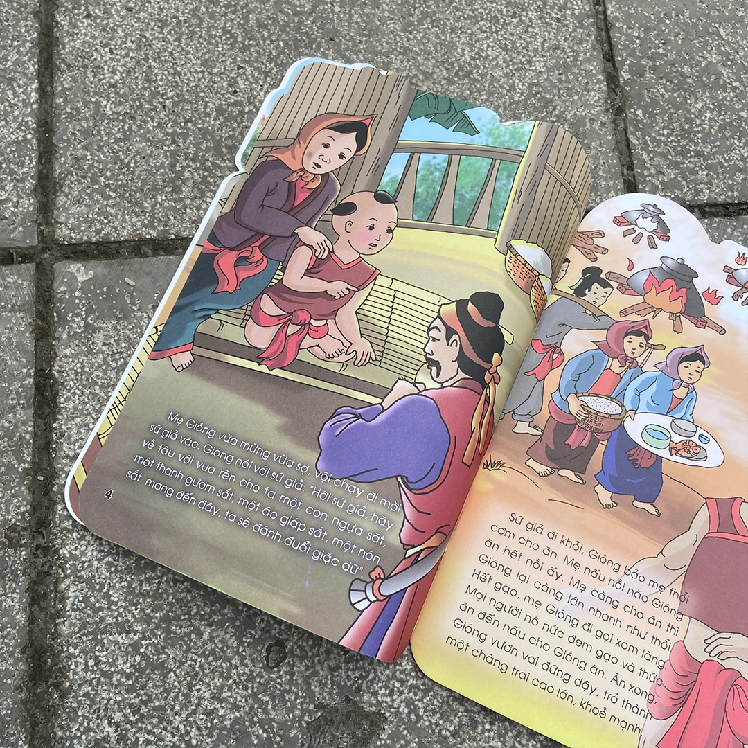 Sách: Truyện Cổ Tích Việt Nam Dành Cho Thiếu Nhi - Thánh Gióng