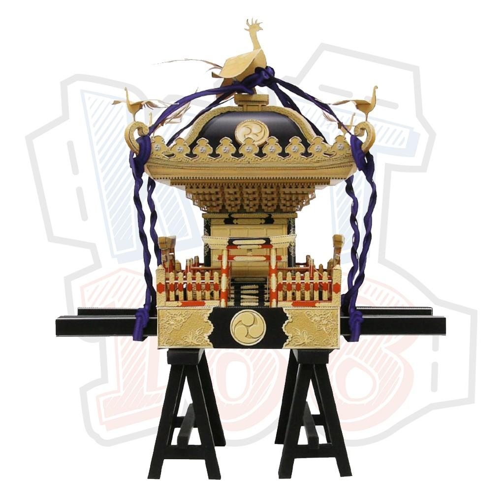 Mô hình giấy Lễ hội Đền thờ di động Nhật Bản Mikoshi (portable shrine)