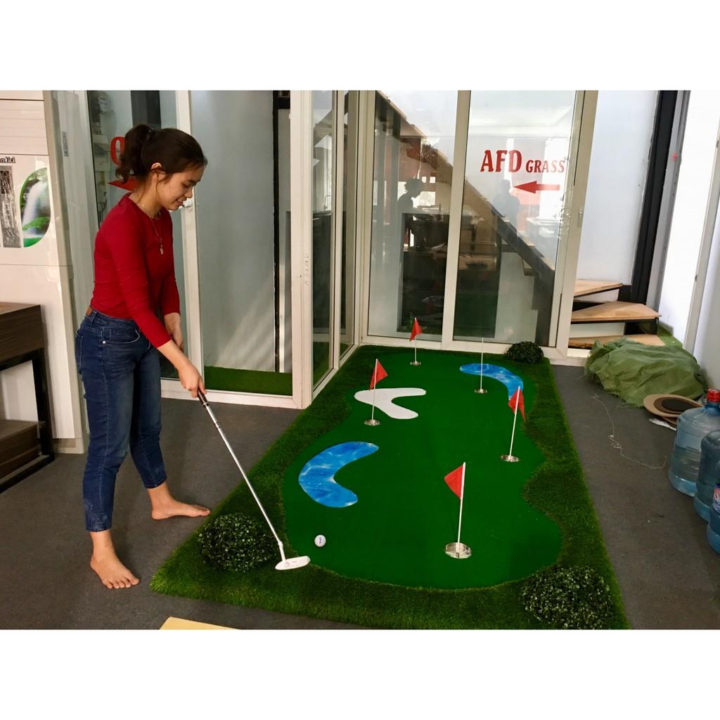 THẢM PUTTING GOLF CAO CẤP 150X350CM