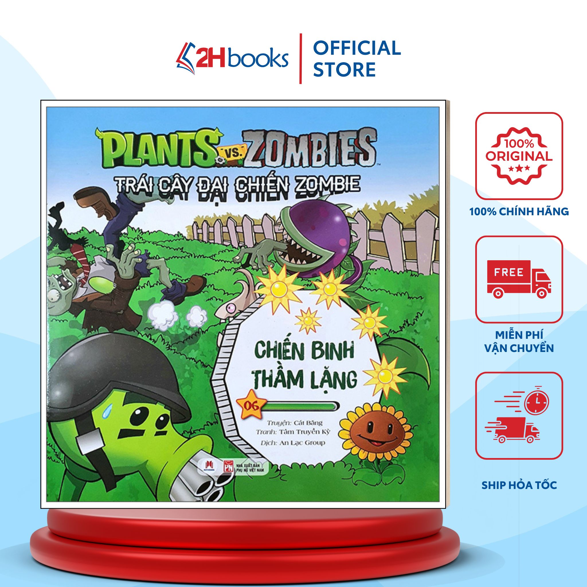 Trái Cây Đại Chiến Zombie Tập 6 - Chiến Binh Thầm Lặng (Tái Bản 2023)- 2HBooks