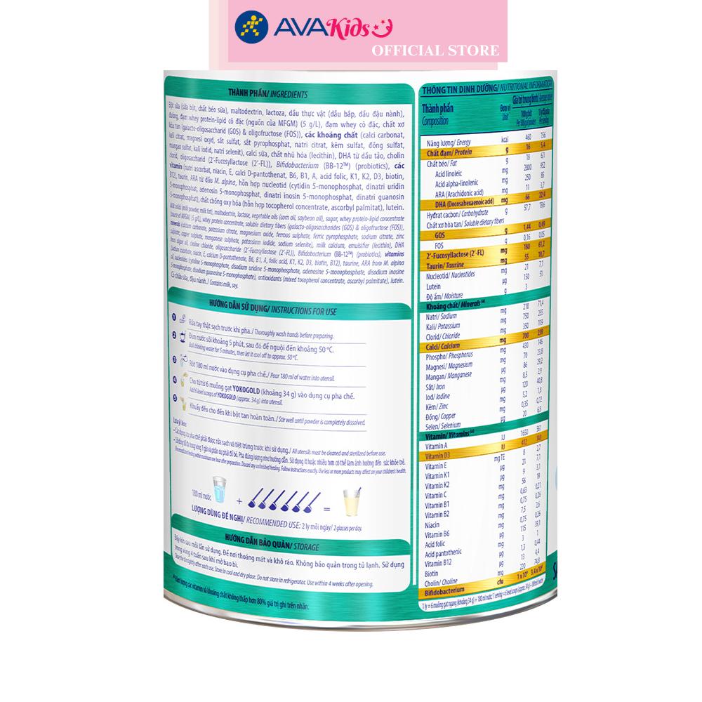 Sữa bột Vinamilk YokoGold số 3 850g (2 - 6 tuổi)